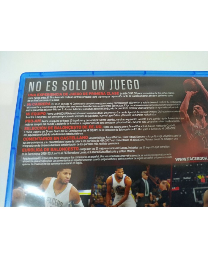 NBA 2K17 NBA 2K Sports Pau Gasol - Juego PlayStation 4 PS4 Sony - 3T
