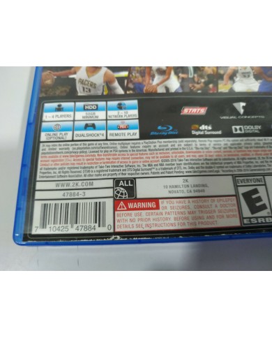 NBA 2K17 NBA 2K Sports Paul George - Juego PlayStation 4 PS4 Sony - 2T NBA 2K17 NBA 2K Sports Paul George - Juego PlayStation 4 PS4 Sony - 2T