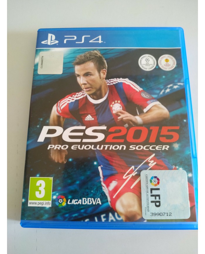 PES 2015 Pro Evolution Soccer - Juego PS4 Edicion Espa?a e Ingles PAL - 3T