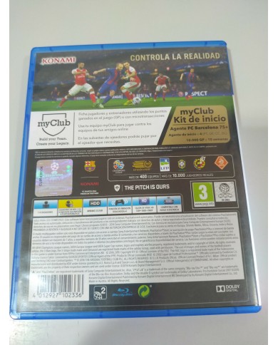 PES 2017 Pro Evolution Soccer Messi Konami - Juego PS4 Edicion Espa?a PAL - 3T PES 2017 Pro Evolution Soccer Messi Konami - Juego PS4 Edicion Espa?a PAL - 3T