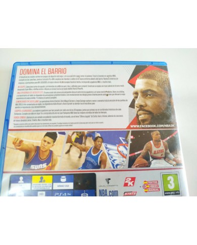 NBA 2K18 NBA 2K Sports Kyrie Irving - Juego PlayStation 4 PS4 Sony - 3T NBA 2K18 NBA 2K Sports Kyrie Irving - Juego PlayStation 4 PS4 Sony - 3T