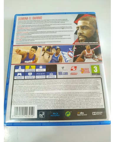 NBA 2K18 NBA 2K Sports Kyrie Irving - Juego PlayStation 4 PS4 Sony - 3T NBA 2K18 NBA 2K Sports Kyrie Irving - Juego PlayStation 4 PS4 Sony - 3T