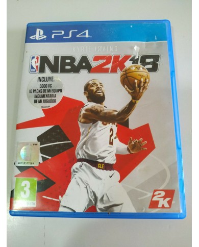 NBA 2K18 NBA 2K Sports Kyrie Irving - Juego PlayStation 4 PS4 Sony - 3T NBA 2K18 NBA 2K Sports Kyrie Irving - Juego PlayStation 4 PS4 Sony - 3T