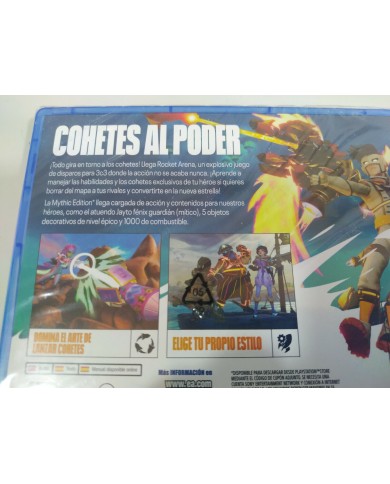 Rocket Arena Mythic Edition EA - Juego PS4 Edicion Espa?a PAL Nuevo - 3T Rocket Arena Mythic Edition EA - Juego PS4 Edicion Espa?a PAL Nuevo - 3T