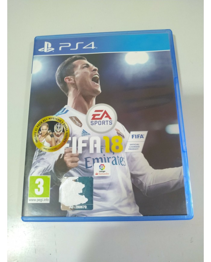 FIFA 18 EA Sports Cristiano Ronaldo - Juego PS4 Edicion Espa?a PAL - 3T