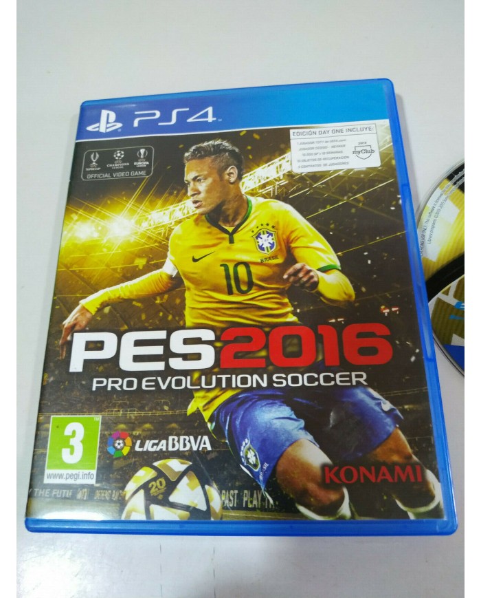 PES 2016 Konami Neymar - Juego PS4 Edicion Espa?a PAL - 3T