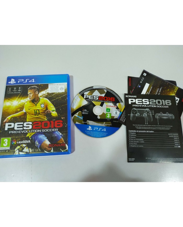 PES 2016 Konami Neymar - Juego PS4 Edicion Espa?a PAL - 3T