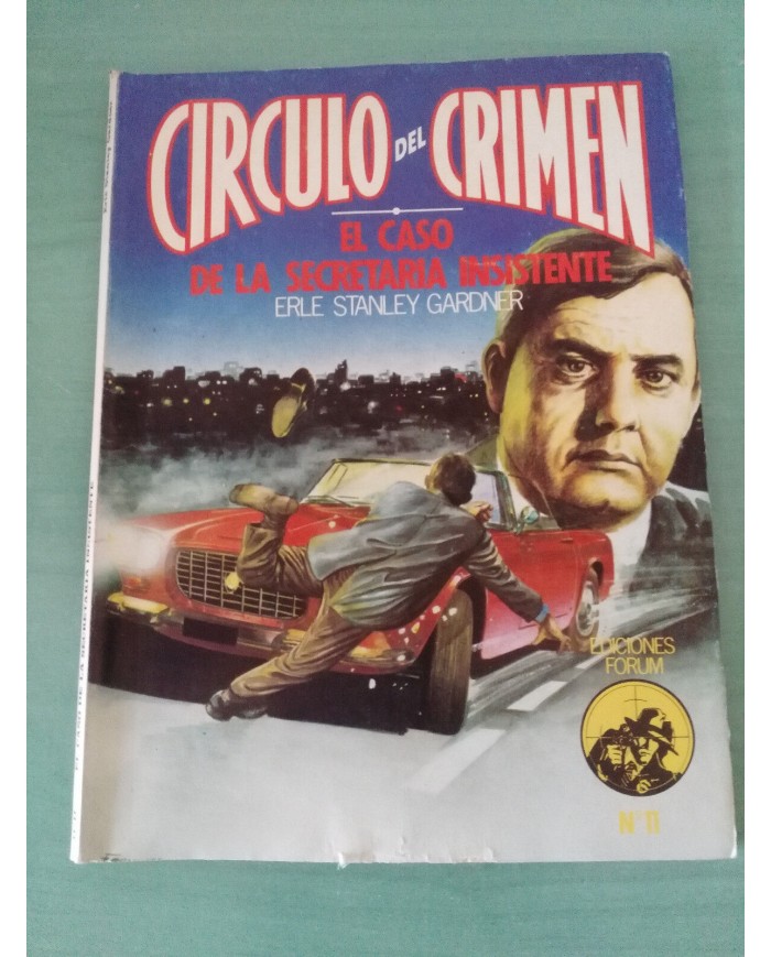 EL CASO DE LA SECRETARIA INSISTENTE ERLE STANLEY CIRCULO DEL CRIMEN COMIC LIBRO
