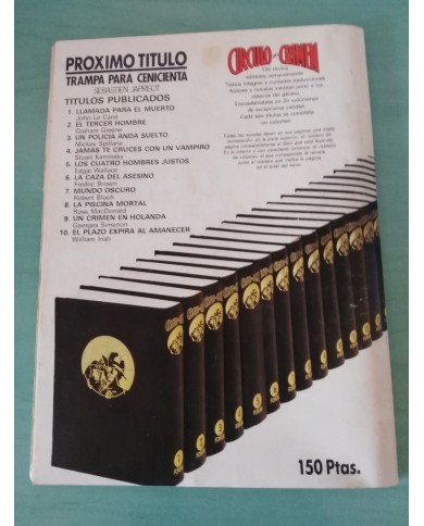 EL CASO DE LA SECRETARIA INSISTENTE ERLE STANLEY CIRCULO DEL CRIMEN COMIC LIBRO EL CASO DE LA SECRETARIA INSISTENTE ERLE STANLEY CIRCULO DEL CRIMEN COMIC LIBRO