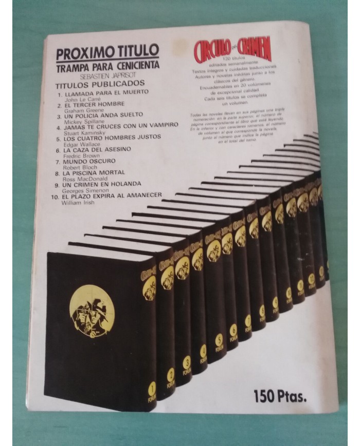 EL CASO DE LA SECRETARIA INSISTENTE ERLE STANLEY CIRCULO DEL CRIMEN COMIC LIBRO