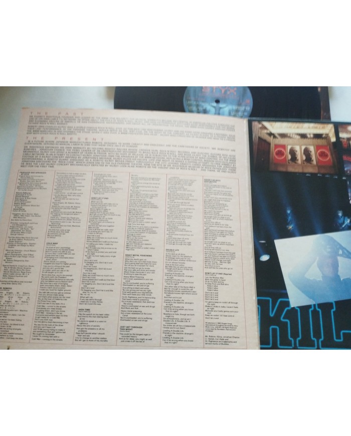 Styx Kilroy Was Here SP-3734 1983 A&M First Press LP Vinilo 12" VG/VG