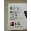 LG AG-S250 Gafas 3D para TV Glasses 3D - Nuevo Am