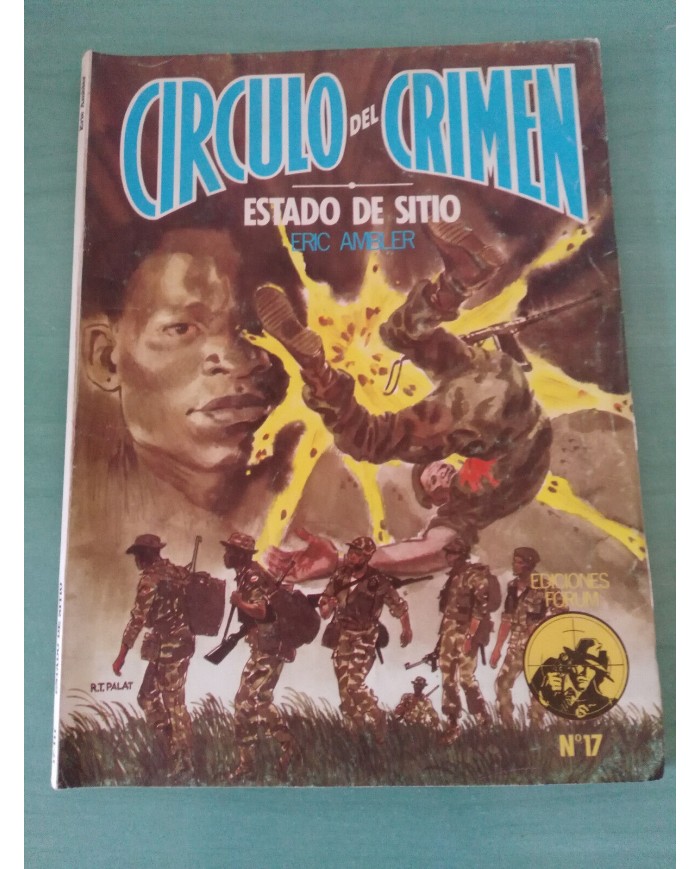 ESTADO DE SITIO ERIC AMBLER 1983 VOL 17 CIRCULO DEL CRIMEN COMIC LIBRO