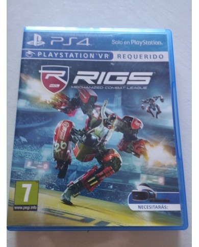 RIGS Mechanized Combat League VR Sony - Juego PS4 Edicion España PAL Am RIGS Mechanized Combat League VR Sony - Juego PS4 Edicion España PAL Am