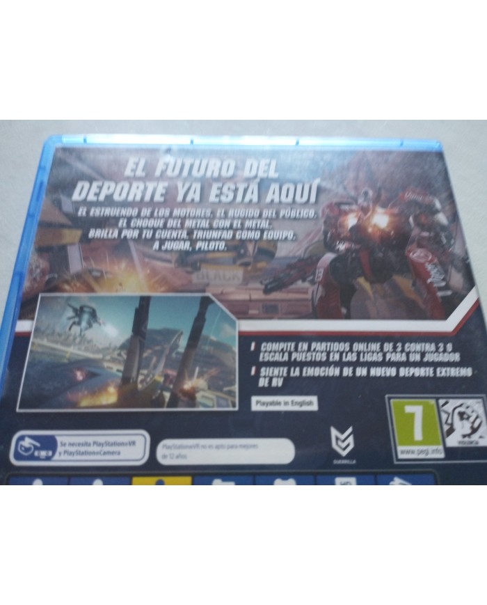 RIGS Mechanized Combat League VR Sony - Juego PS4 Edicion España PAL Am