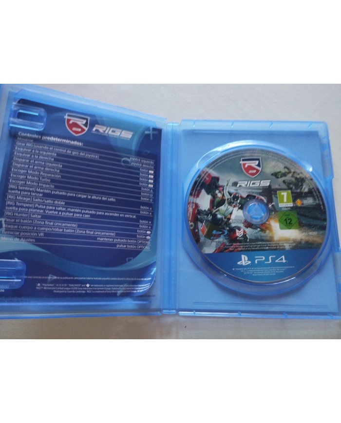 RIGS Mechanized Combat League VR Sony - Juego PS4 Edicion España PAL Am