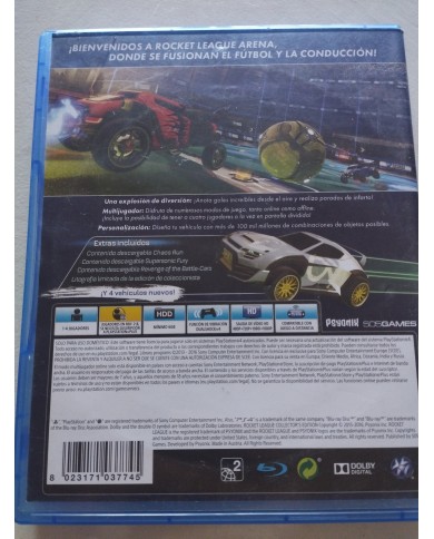 Rocket League Collectors Edition Psyonix - Juego PS4 Edicion España PAL Rocket League Collectors Edition Psyonix - Juego PS4 Edicion España PAL