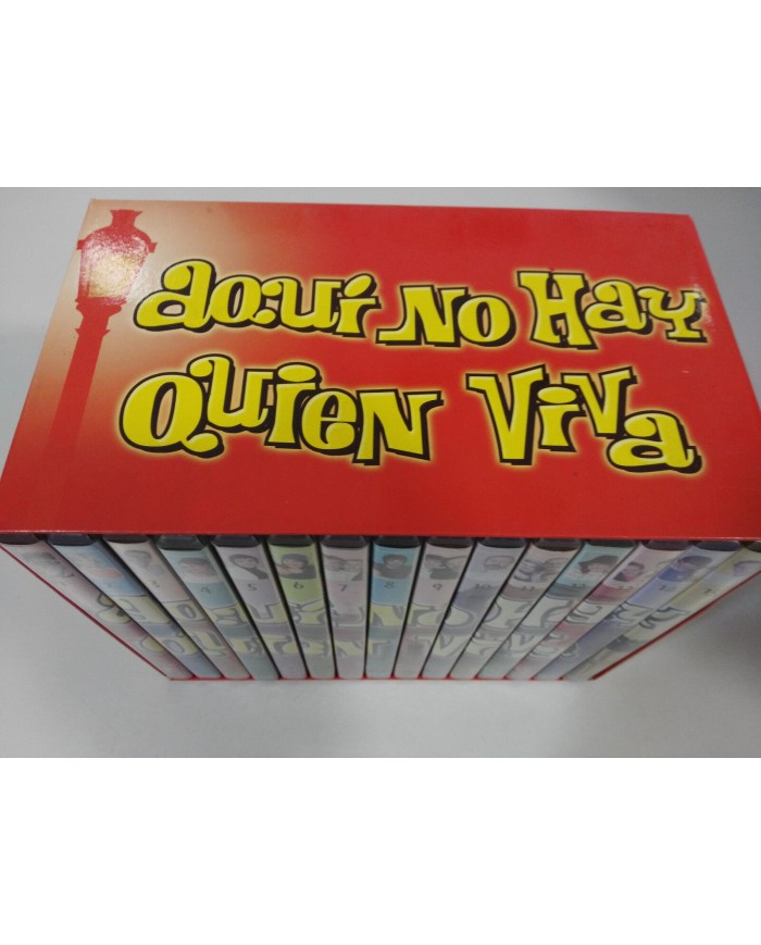 AQUI NO HAY QUIEN VIVA TEMPORADA 1 Y 2 COMPLETAS 15 DVD - 30 CAPITULOS