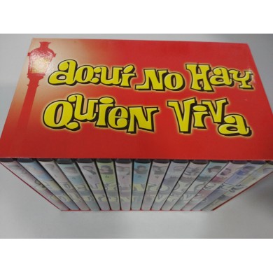 AQUI NO HAY QUIEN VIVA TEMPORADA 1 Y 2 COMPLETAS 15 DVD - 30 CAPITULOS