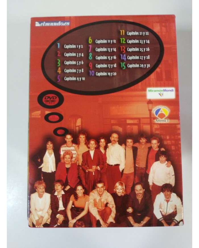 AQUI NO HAY QUIEN VIVA TEMPORADA 1 Y 2 COMPLETAS 15 DVD - 30 CAPITULOS
