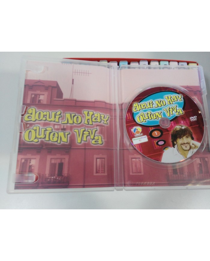 AQUI NO HAY QUIEN VIVA TEMPORADA 1 Y 2 COMPLETAS 15 DVD - 30 CAPITULOS