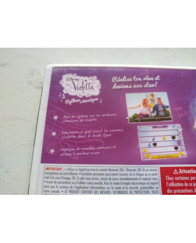 Violetta Rythme Et Musique Disney - Nintendo DS Edicion Edicion Francia Violetta Rythme Et Musique Disney - Nintendo DS Edicion Edicion Francia