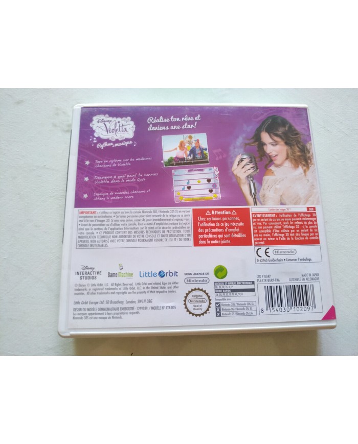Violetta Rythme Et Musique Disney - Nintendo DS Edicion Edicion Francia