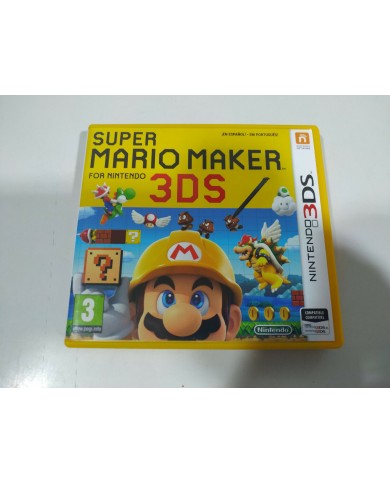 Super Mario Maker Espa?ol Portugues - Juego Nintendo 3DS Edicion Espa?a 2T Super Mario Maker Espa?ol Portugues - Juego Nintendo 3DS Edicion Espa?a 2T