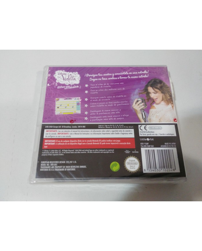 VIOLETTA RITMO & MUSICA DISNEY CHANNEL NINTENDO DS ESPA?A nuevo AM