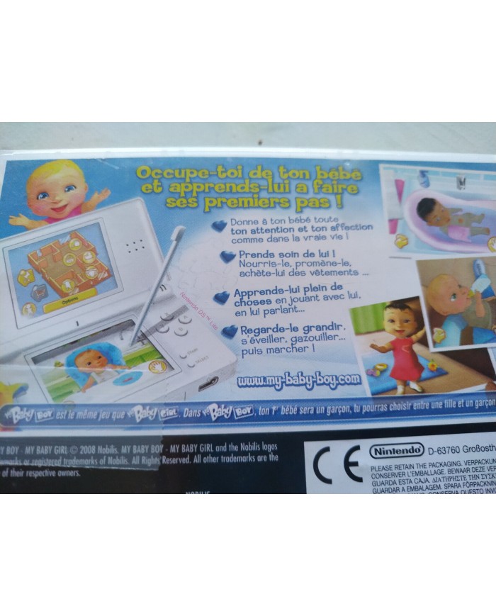 My Baby Boy Nobilis - Nintendo DS Edicion Edicion Francia Am