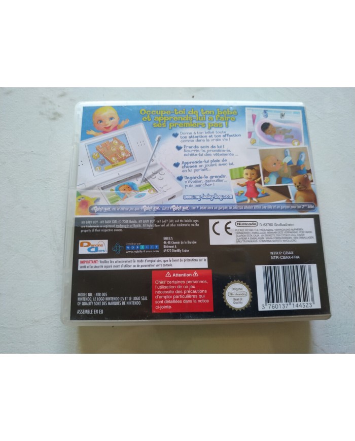 My Baby Boy Nobilis - Nintendo DS Edicion Edicion Francia Am