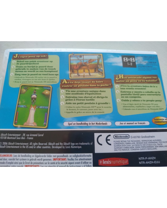 Horsez Ubisoft - Nintendo DS Edicion en Espa?ol Am