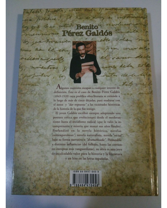 BENITO PEREZ GALDOS - LA DE BRINGAS - LIBRO TAPA DURA EDICIONES RUEDA 2001