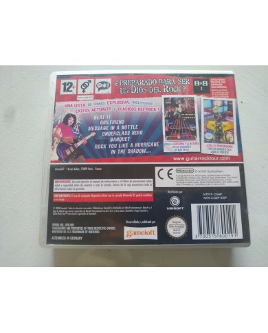 Guitar Rock Tour Gameloft - Nintendo DS Edicion Espa?a - 3T Guitar Rock Tour Gameloft - Nintendo DS Edicion Espa?a - 3T