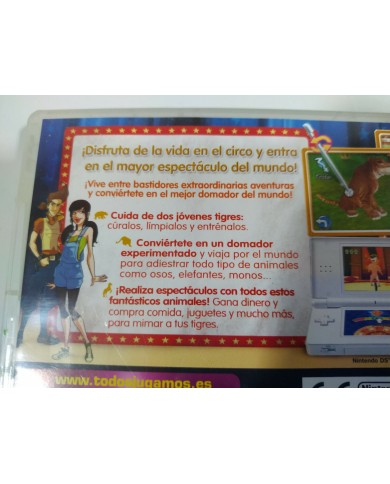 TigerZ Aventuras en el Circo - Nintendo DS Edicion Espa?a - 3T TigerZ Aventuras en el Circo - Nintendo DS Edicion Espa?a - 3T