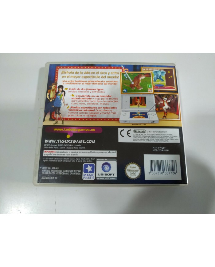 TigerZ Aventuras en el Circo - Nintendo DS Edicion Espa?a - 3T