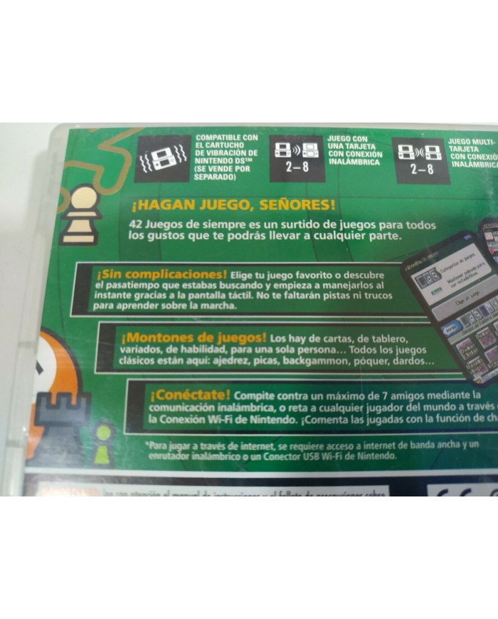 42 Juegos de Siempre de Mesa - Nintendo DS Edicion Espa?a - 2T