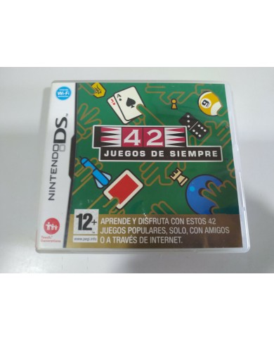 42 Juegos de Siempre de Mesa - Nintendo DS Edicion Espa?a - 2T 42 Juegos de Siempre de Mesa - Nintendo DS Edicion Espa?a - 2T