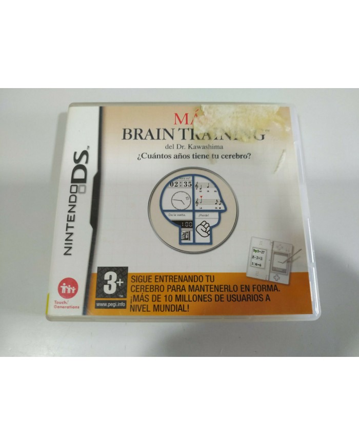 Mas Brain training del Dr Kawashima - Nintendo DS Edicion Espa?a - 2T