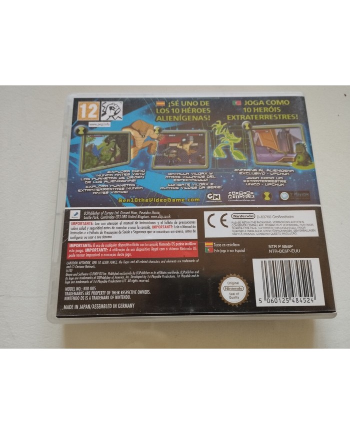 Ben 10 Alien Force Vilgax Attacks - Nintendo DS Edicion Espa?a Am