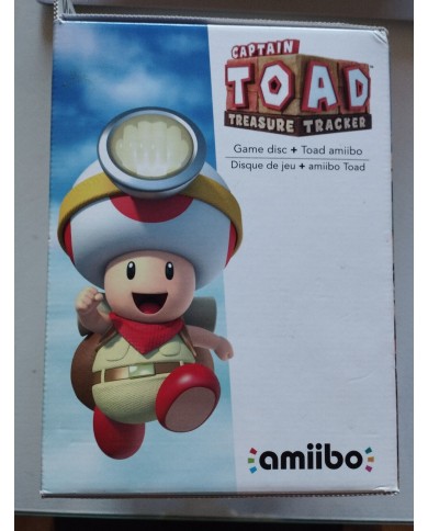 Captain Toad Treasure Tracker Game Disc Amiibo - Juego NINTENDO WII U Nuevo 2T Captain Toad Treasure Tracker Game Disc Amiibo - Juego NINTENDO WII U Nuevo 2T