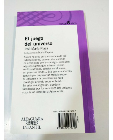 El Juego del universo - Jose Maria Plaza - Alfaguara Infantil - 2011 Am El Juego del universo - Jose Maria Plaza - Alfaguara Infantil - 2011 Am