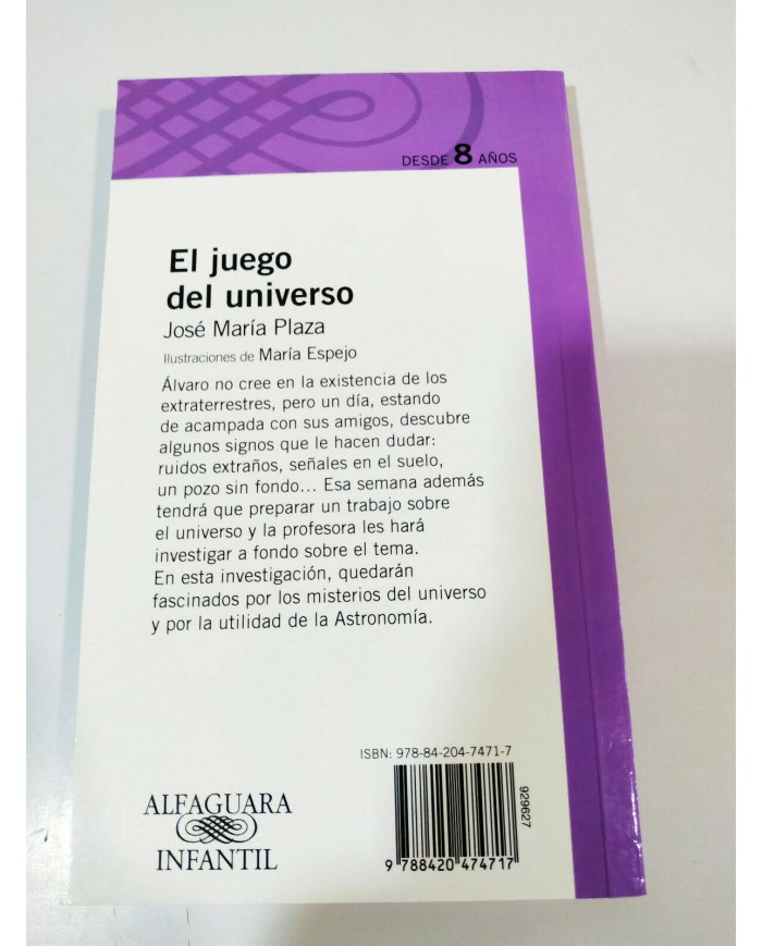 El Juego del universo - Jose Maria Plaza - Alfaguara Infantil - 2011 Am
