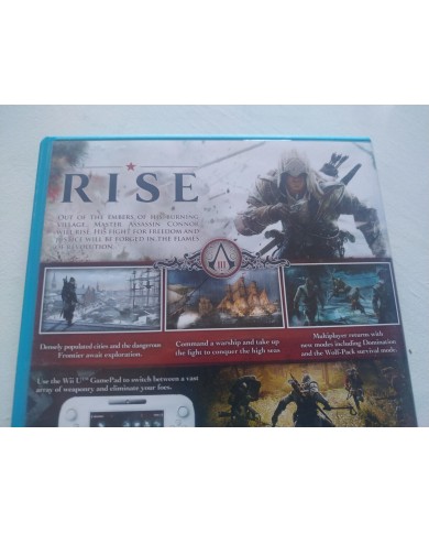 Assassin?s Creed III Ubisoft 2012 EU Edition - Juego para NINTENDO WII U Am Assassin?s Creed III Ubisoft 2012 EU Edition - Juego para NINTENDO WII U Am