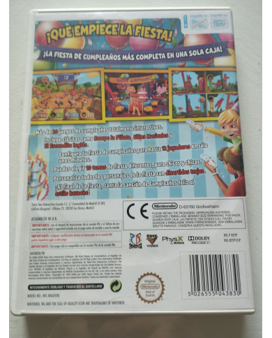Mi Gran Fiesta de Cumplea?os 2K Play - Juego para NINTENDO WII Mi Gran Fiesta de Cumplea?os 2K Play - Juego para NINTENDO WII