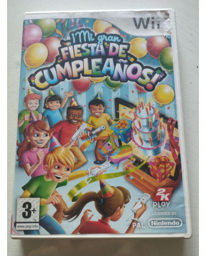 Mi Gran Fiesta de Cumplea?os 2K Play - Juego para NINTENDO WII