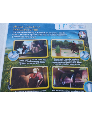 Horsez El Valle del Rancho Ubisoft - Juego para NINTENDO WII Horsez El Valle del Rancho Ubisoft - Juego para NINTENDO WII