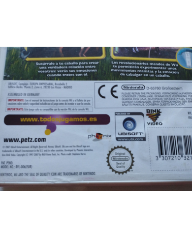 Horsez El Valle del Rancho Ubisoft - Juego para NINTENDO WII Horsez El Valle del Rancho Ubisoft - Juego para NINTENDO WII