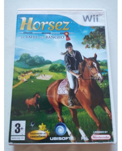 Horsez El Valle del Rancho Ubisoft - Juego para NINTENDO WII Horsez El Valle del Rancho Ubisoft - Juego para NINTENDO WII