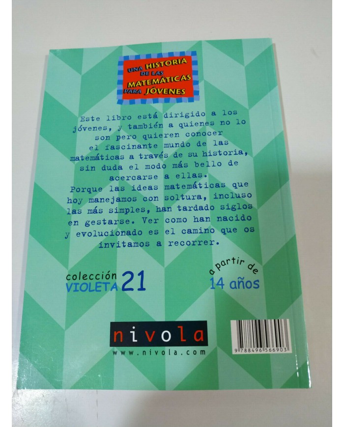 Una Historia de las Matematicas para Jovenes - Ricardo Moreno Castillo Libro Am